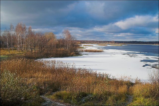 Осенний берег реки