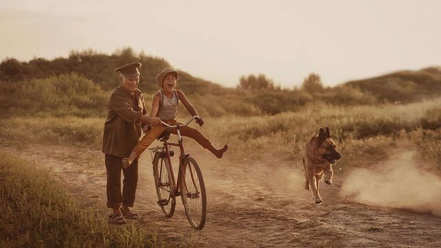 Первая поездка на велосипеде